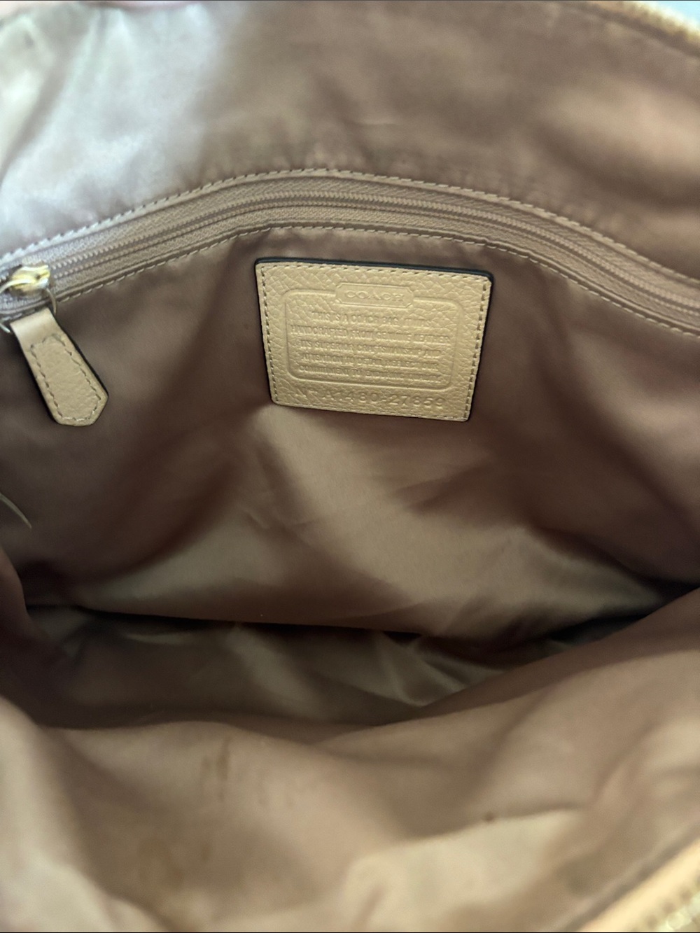 Coach Pebbled Leather Madison Carryall Shoulder Tote - Picture 6 of 14